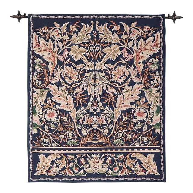 Morris Corinthe Loom Woven Tapestry - 104 X 86 Cm (3'5" X 2'10") - Requires Rod Size 2 For Sale