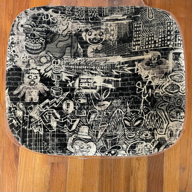 Mid Century Modern Lucite Swivel Chairs- Set of 4 For Sale - Image 10 of 12