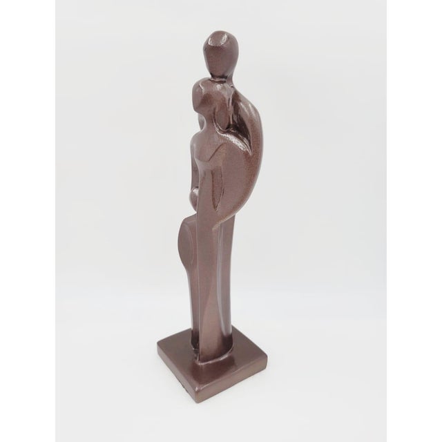 Restored Harris Marcus Endeavors “Family” Modernist Sculpture Signed 1990 17.5" For Sale In Dallas - Image 6 of 11