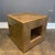 Vintage Indian Hammered Brass Cube Side Table For Sale - Image 13 of 13