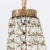 French Empire Cut Crystal and Brass Three Light Chandelier, with waterfall drop crystals. 36" H x 17.5" Diameter....