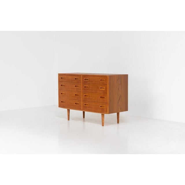 Chest of drawers by Poul Hundevad for Hundevad & Co (Denmark, 1970s). This iconic and hard to find model with amazing...