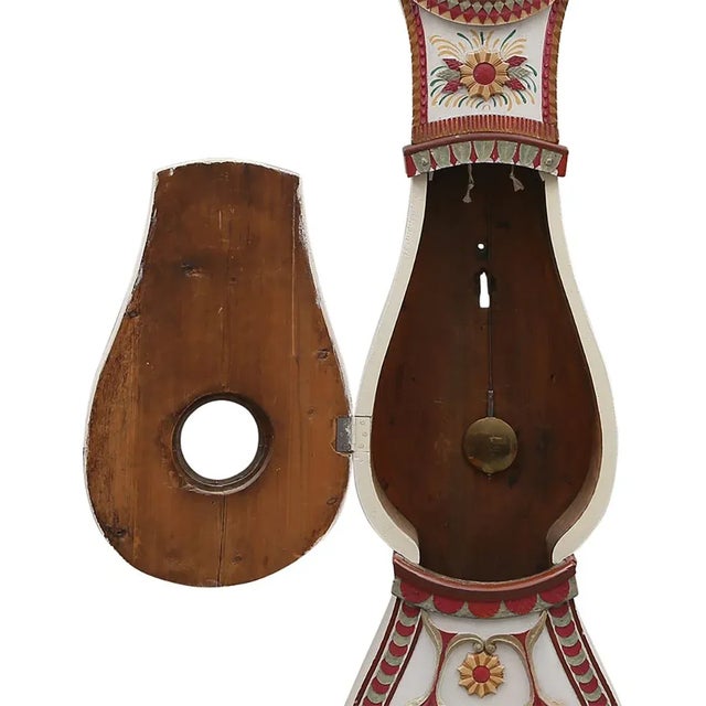 Gustavian (Swedish) Antique Early 19th Century Bridal Mora Clock For Sale - Image 3 of 8