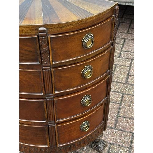 Chest of Drawers with Sunburst Inlaid Top For Sale - Image 10 of 18
