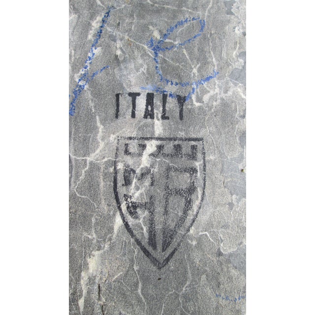 3 Piece Marble and Mahogany Furniture by Brandt For Sale - Image 9 of 9