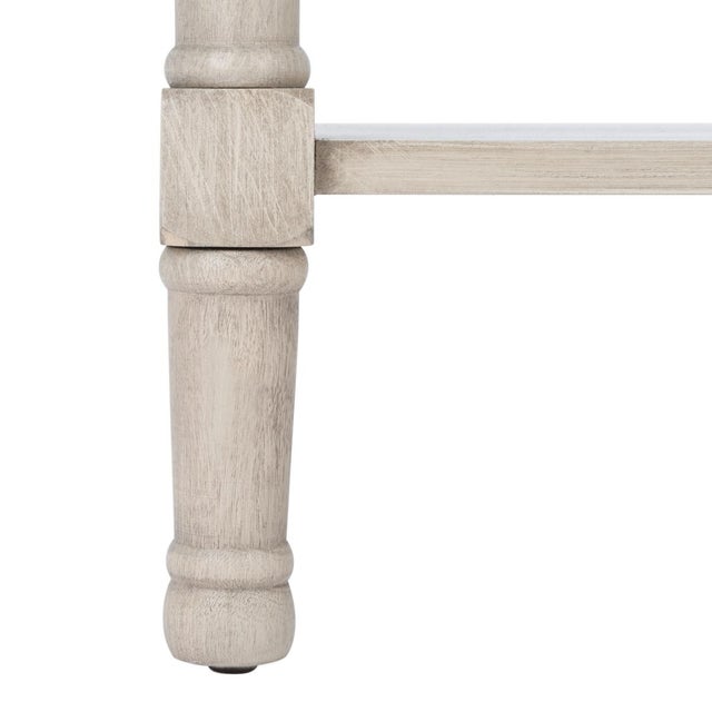 Whitney 1 Drawer Accent Table in Greige For Sale - Image 9 of 11