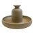 Vintage Speckled Pottery Bud Vase and Tray For Sale