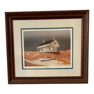 Bob Timberlake “Rowboat” (1973) — Artist Proof 1/24, Signed & Numbered, Bald Head Island For Sale