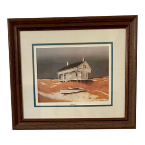 Bob Timberlake “Rowboat” (1973) — Artist Proof 1/24, Signed & Numbered, Bald Head Island