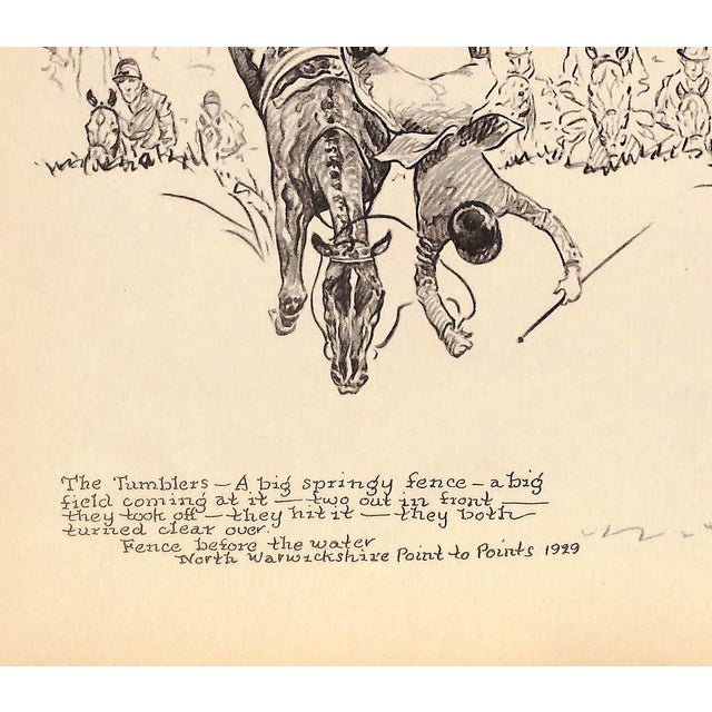 Print Sz: 9 1/2"H x 12 1/2"W 1933 Proof Plate for 'Spills and Thrills' Published by Charles Scribner's Sons New York 1933