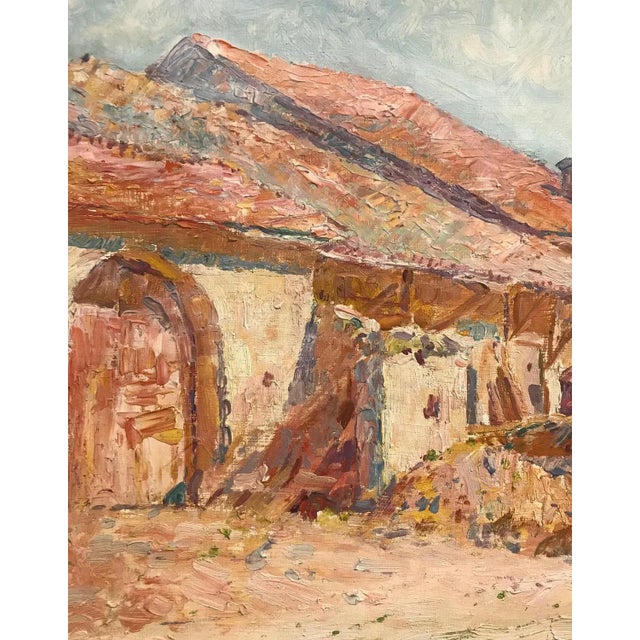 Albert Charpentier, Corsinge, Geneva, Oil on Canvas, 1926 For Sale - Image 4 of 7