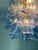 Contemporary Blue “Selle” Murano Glass Chandelier For Sale - Image 12 of 13