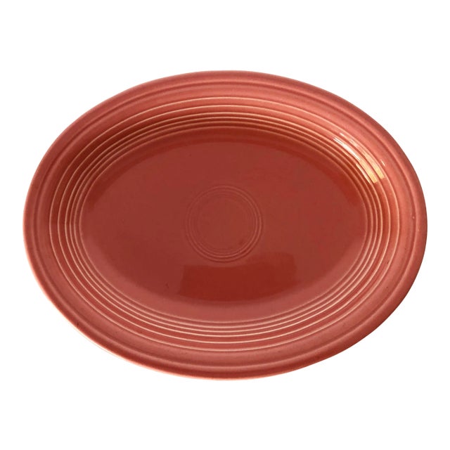 90's Vintage Fiesta Hlc Oval Platter For Sale