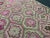 Raspberry Pink 1960s Vintage Turkish Anatolian Geometric Design Handmade Wool Kilim Rug - 6′6″ × 11′1″ For Sale - Image 8 of 11