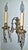 Metal Antique Crystal French Bronze Sconce For Sale - Image 7 of 7