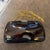 1940s Dark Faux Tortoiseshell Bakelite and Brass Italian Evening Bag For Sale - Image 12 of 14
