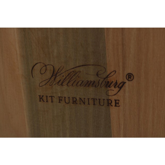 Mahogany Colonial Williamsburg Reproduction Mirror For Sale - Image 13 of 13