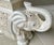 Circa 1970 Fabulous Linen-Hued Earthenware Elephant Garden Stool / Plant Stand For Sale - Image 17 of 18