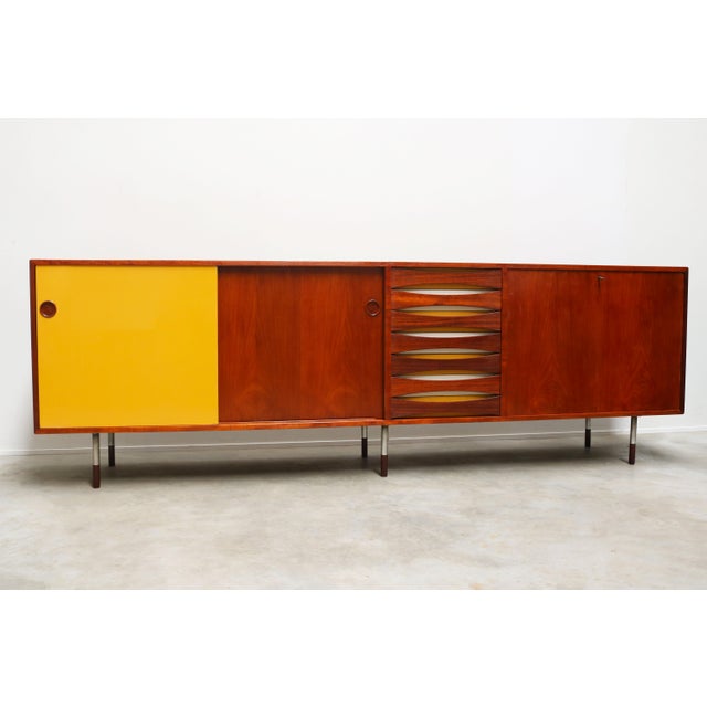 1950s Model 29A Triennale Sideboard in Teak by Arne Vodder for Sibast, Denmark, 1958 For Sale - Image 5 of 16