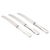 Lunch Knives in Sterling Silver and Stainless Steel by Evald Nielsen, 1930s, Set of 3 For Sale - Image 6 of 6