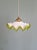 Art Deco Pendant Light in Scalloped White Opaline Glass, 1920s For Sale - Image 13 of 13