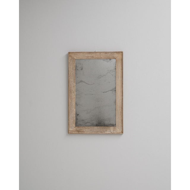 1900s French Oak Wall Mirror For Sale - Image 10 of 18