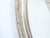 American 19th Century Silverleaf Continental Oval Mirror For Sale - Image 3 of 5