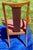Thomasville "Bryn Mawr" Walnut High-Back Dining Chairs in Knoll Luxe Tempest Bouclé - Set of 6 (2 Arm, 4 Side) 1975 For Sale - Image 14 of 18