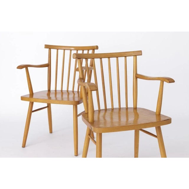 Set of Vintage German Chairs from Lübke, 1950s For Sale - Image 3 of 10