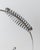 Vintage Bottle Holder in Chrome Metal with Spiral Handle For Sale - Image 4 of 11