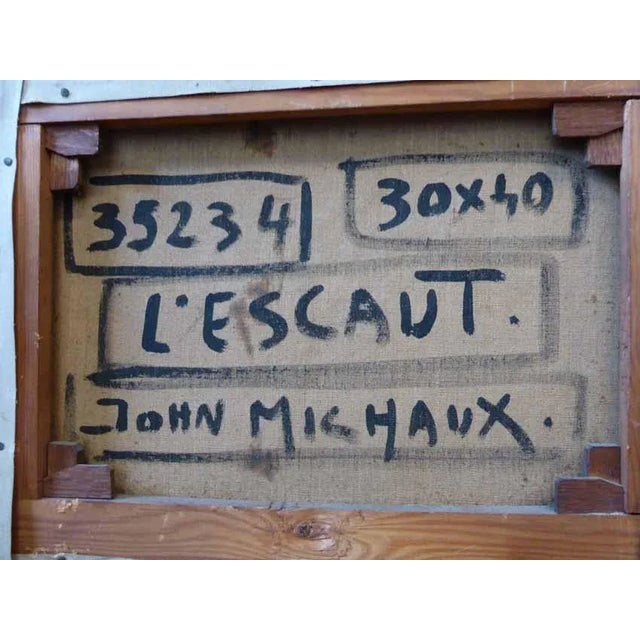 Marine Painting by John Michaux For Sale - Image 6 of 7