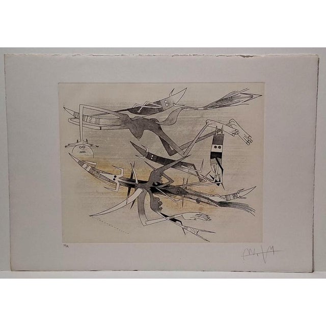 Etching and aquatint, 1972 Edition : 52/99 Publisher : Levi Art Center (Milan) 50.50 cm. x 71.00 cm. 19.88 in. x 27.95 in....