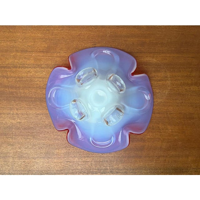 Vintage Italian Murano Glass Bowl For Sale - Image 10 of 18