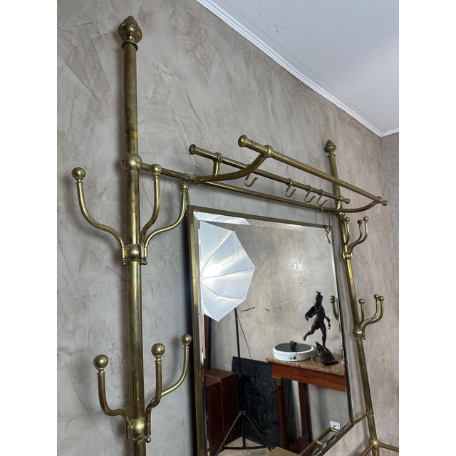 Brass Coat Hook, 1900s For Sale - Image 6 of 16