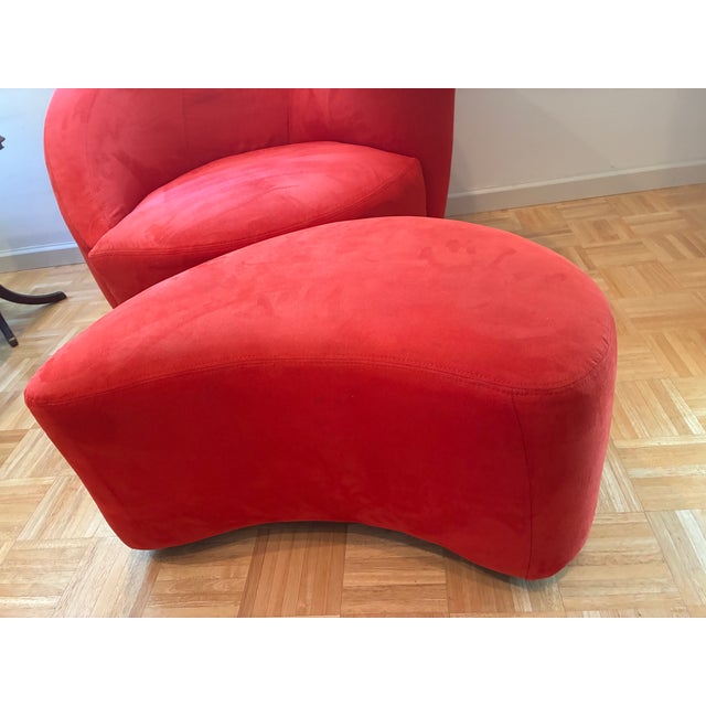 Vintage Nautilus Swivel Chair & Ottoman 2pc Set For Sale In San Francisco - Image 6 of 10