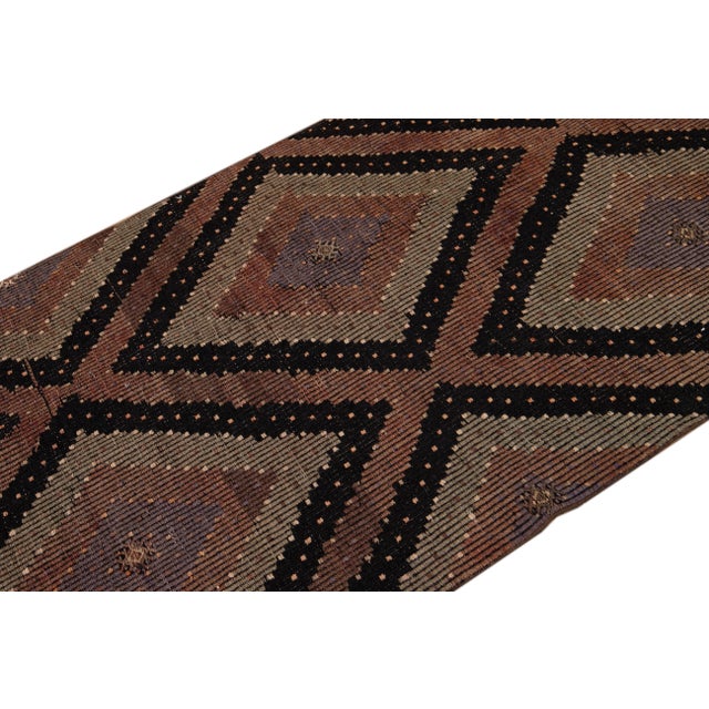 Vintage Sumakh Wool Rug 4 X 7 For Sale - Image 11 of 13