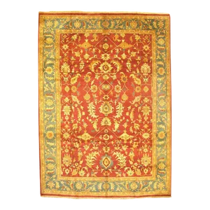 2020s Hand-Knotted Indo Agra Rug