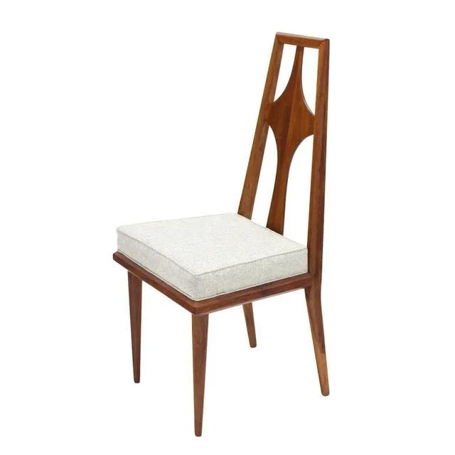 Mid-Century Modern 1960s Vintage Swedish Dining Chairs Set of 6 For Sale - Image 3 of 12