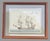 Antique Framed Sailing Battleship Print Nave Il Cesare l'Augusto For Sale - Image 9 of 9