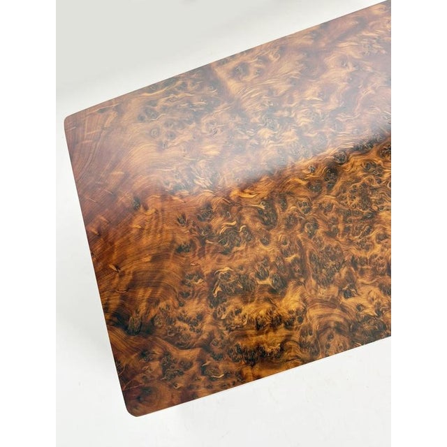 Large 20th Century Brown Burl Wood Box, France For Sale - Image 4 of 11