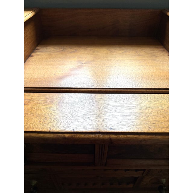 Late 19th Century Victorian Eastlake Walnut Dresser, Great Drawers, Excellent For Sale - Image 12 of 14