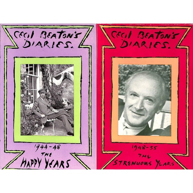 Mid 20th Century Mid 20th Century Cecil Beaton's Diaries 6 Volumes For Sale - Image 5 of 12