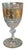 Val Saint-Lambert 1 of 3 Antique Val St Lambert Danse De Flore Cameo Glass Red Wine Stems For Sale - Image 4 of 4