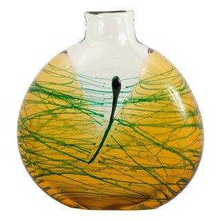 Mid-Century Glass Vase by Jiri Suhajek for Moser, 1970s For Sale