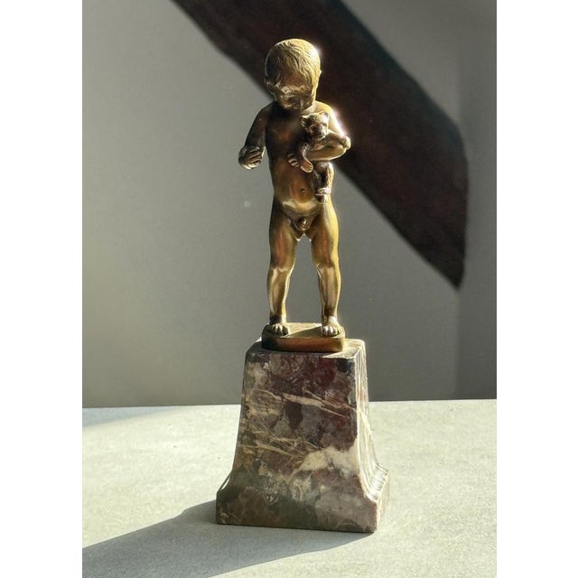 Bronze Figure by Rudolf Marcuse For Sale - Image 9 of 10