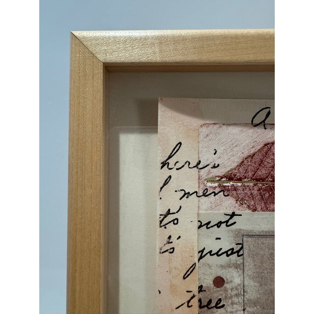 Collaborative mixed media print titled Tree by Alicia Bailey and Melinda Lag, dated 2008. Layered botanical composition...