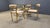 Vintage Brass Dining Table and Chairs from Belgochrom, 1970s, Set of 5 For Sale - Image 9 of 14