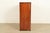 Thomasville Mid-Century Modern Hollywood Regency Campaign Walnut Highboy Dresser, 1970s For Sale - Image 14 of 17