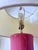 Pink Ethan Allen Pink Glass Table Lamps With Acrylic Bases - A Pair For Sale - Image 8 of 8