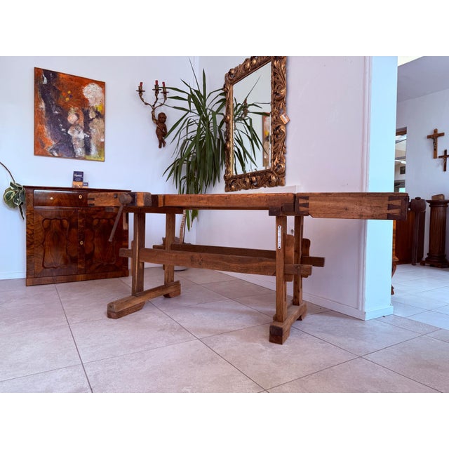 Antique German Workbench, 1890s For Sale - Image 16 of 16